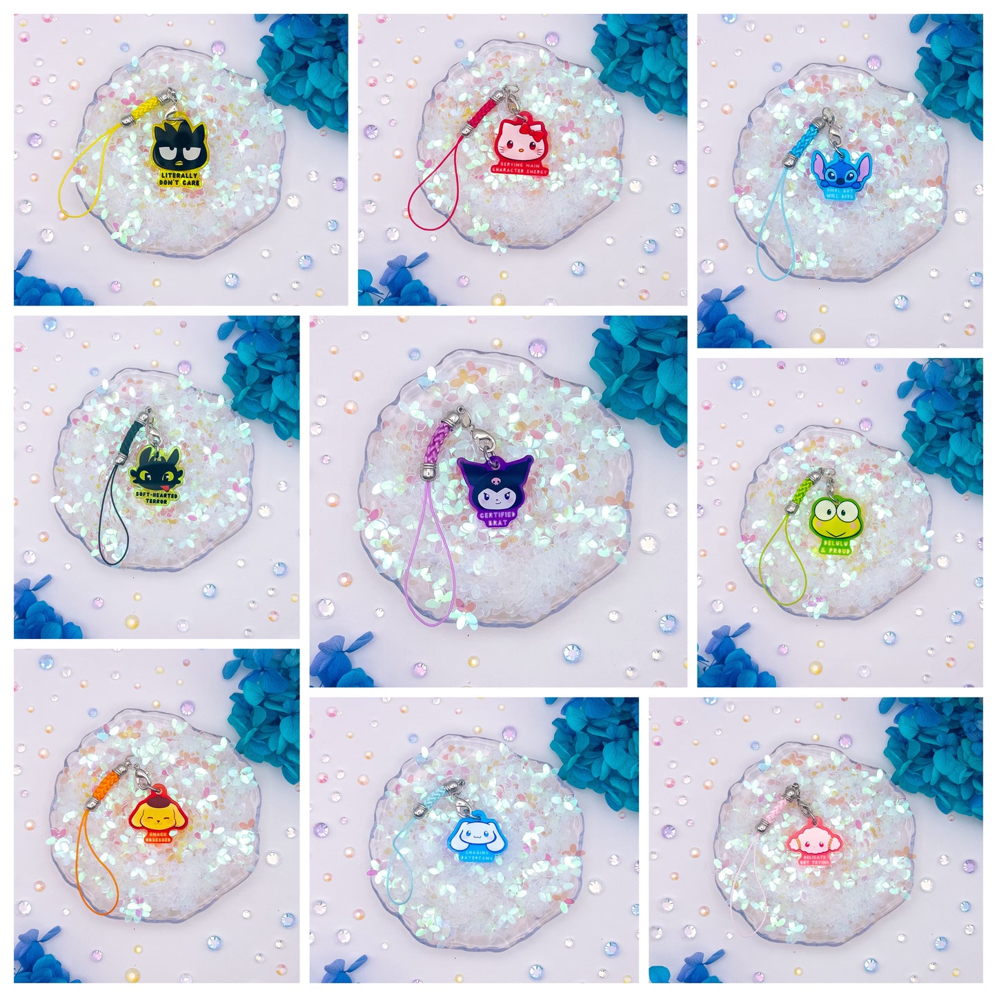 Strap Charms with Personality