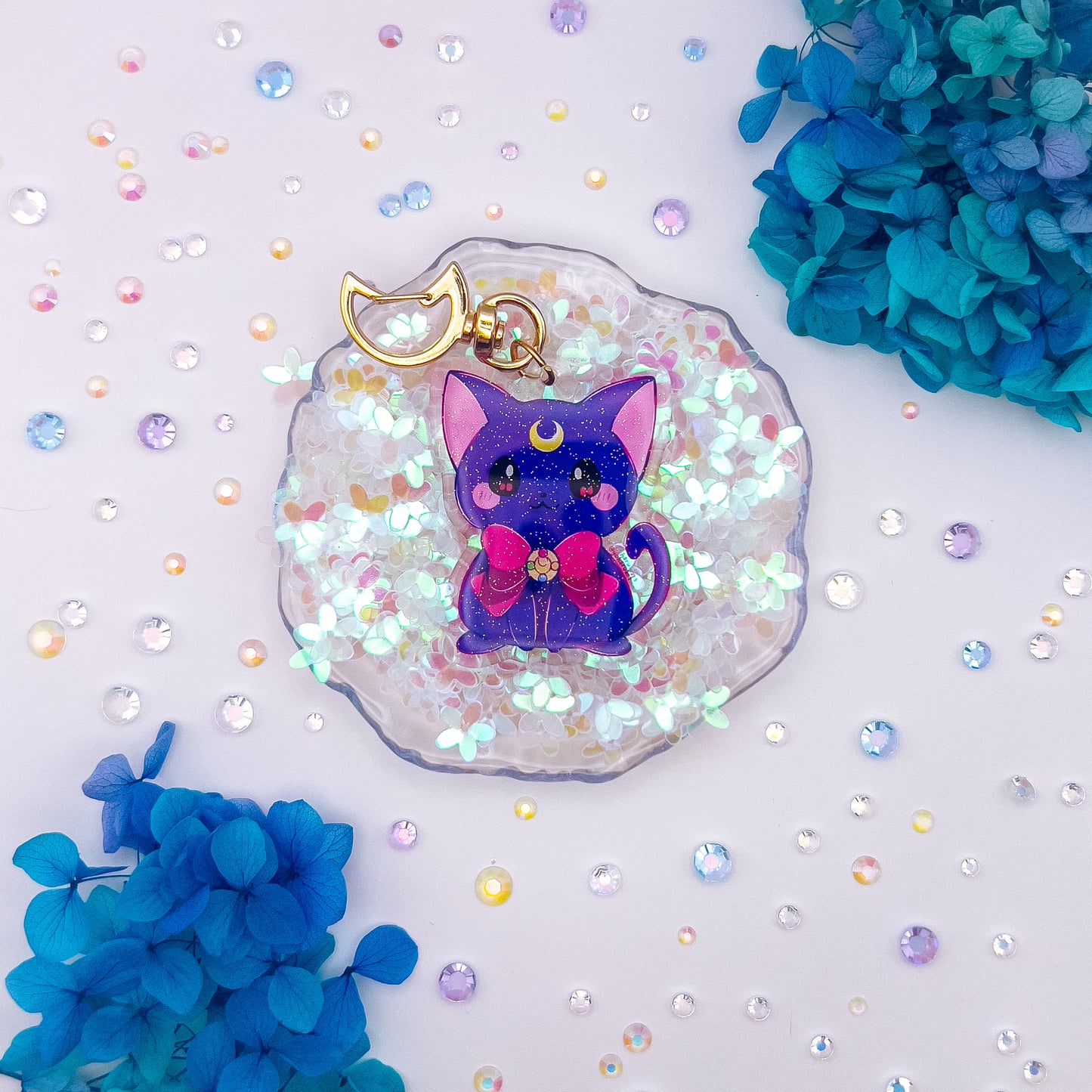 Little Friends Glitter Epoxy Charms