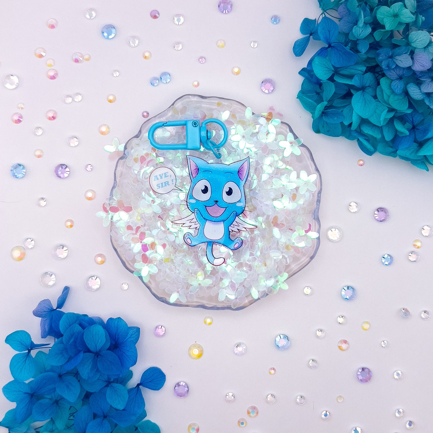 Little Friends Glitter Epoxy Charms