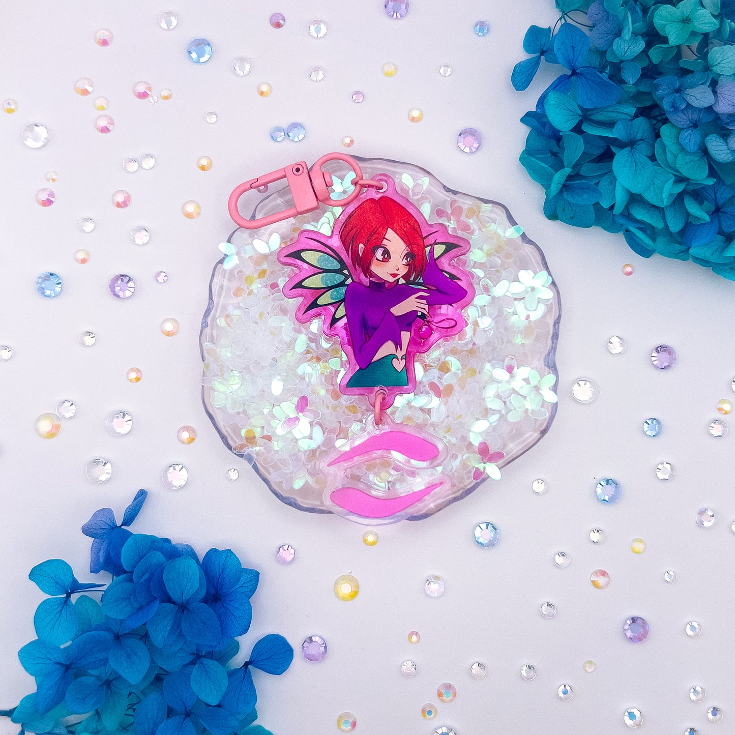 W.I.T.C.H. Link Colored Acrylic Charm