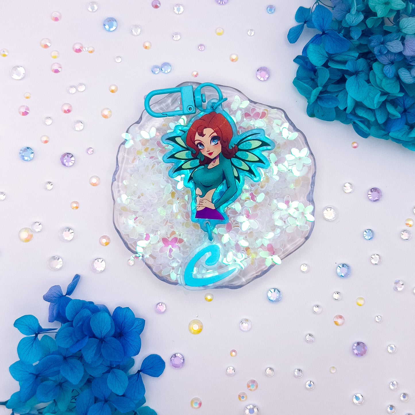 W.I.T.C.H. Link Colored Acrylic Charm