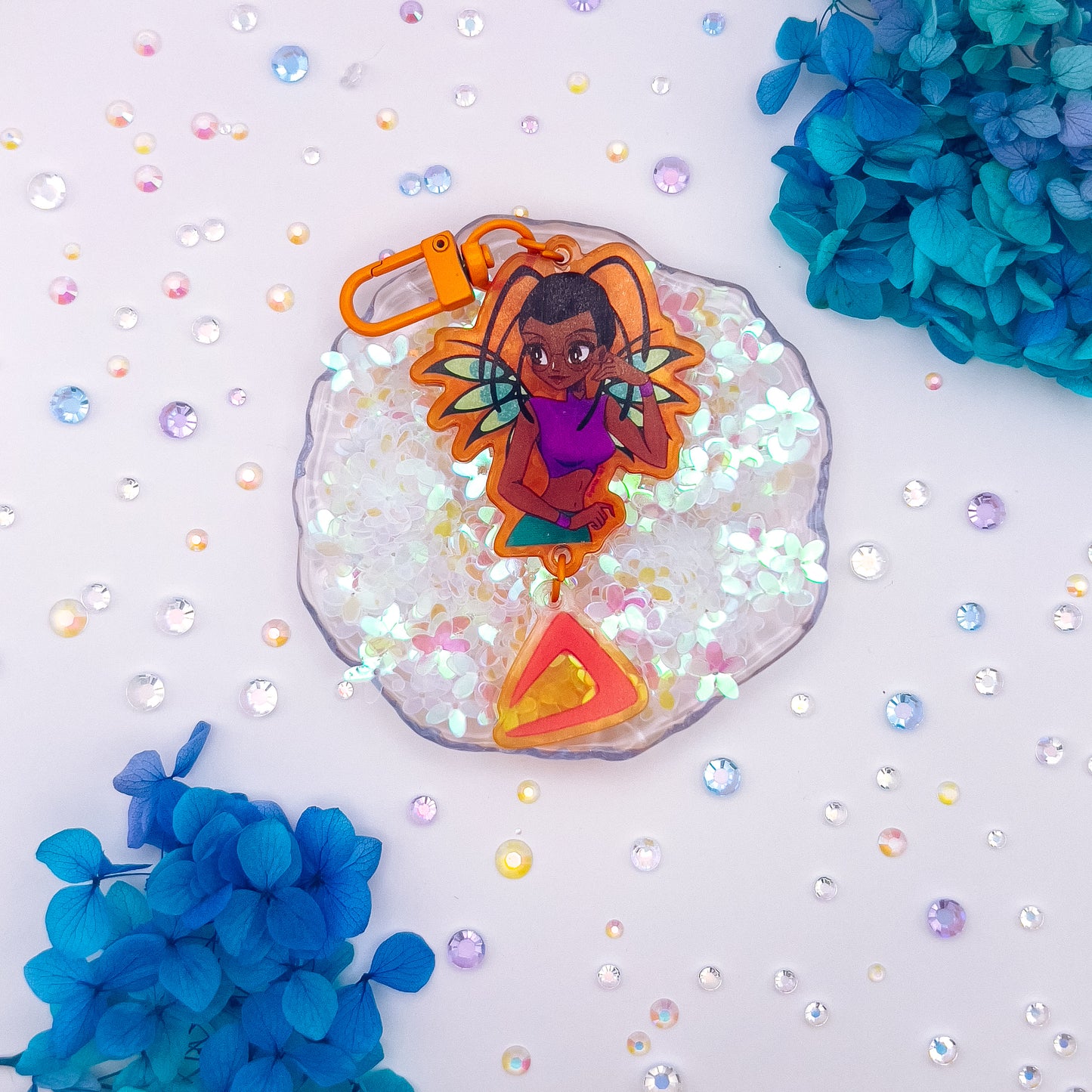 W.I.T.C.H. Link Colored Acrylic Charm