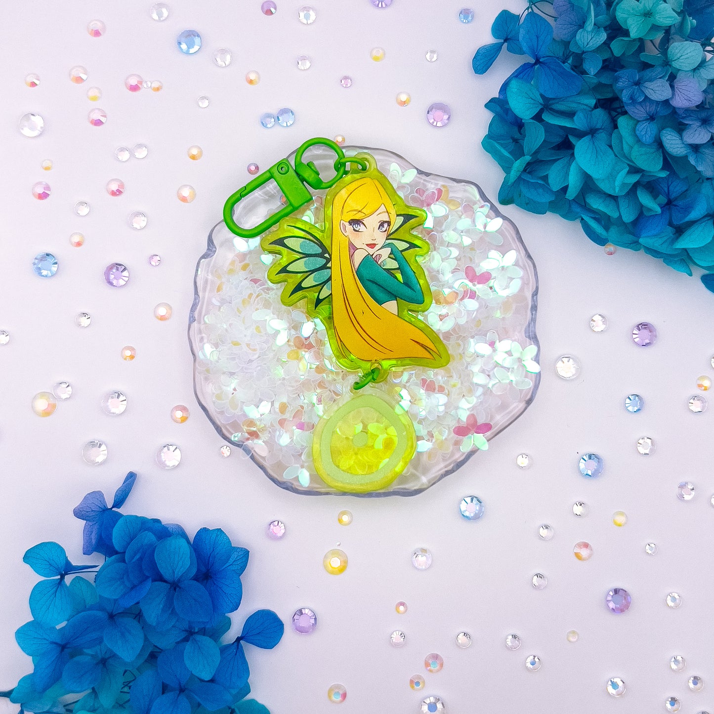 W.I.T.C.H. Link Colored Acrylic Charm