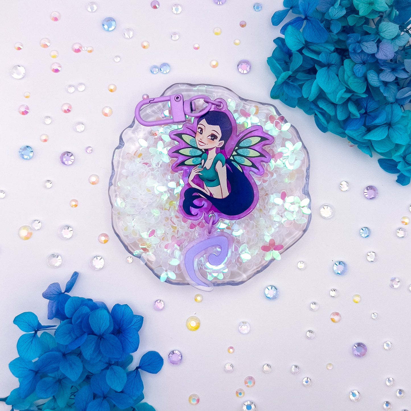 W.I.T.C.H. Link Colored Acrylic Charm