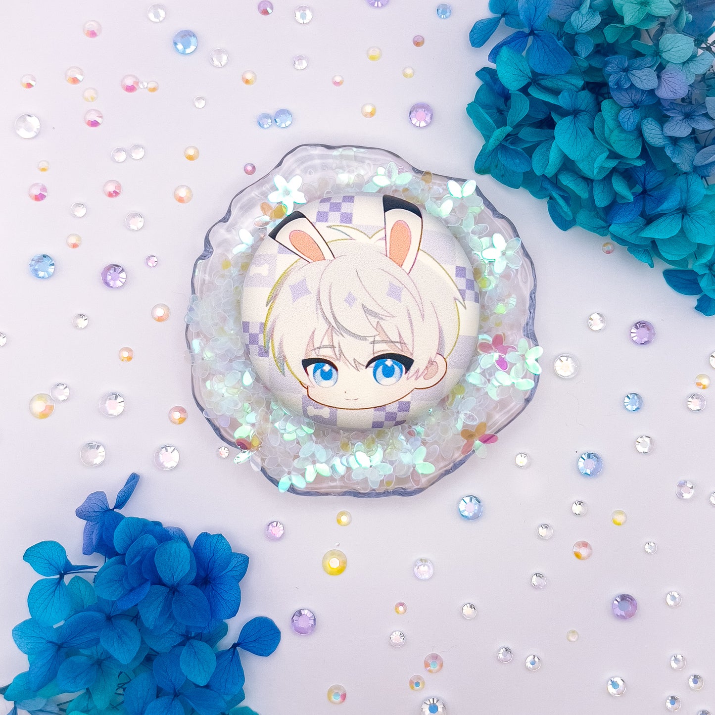 Love and Deepspace Plushie Button Pin
