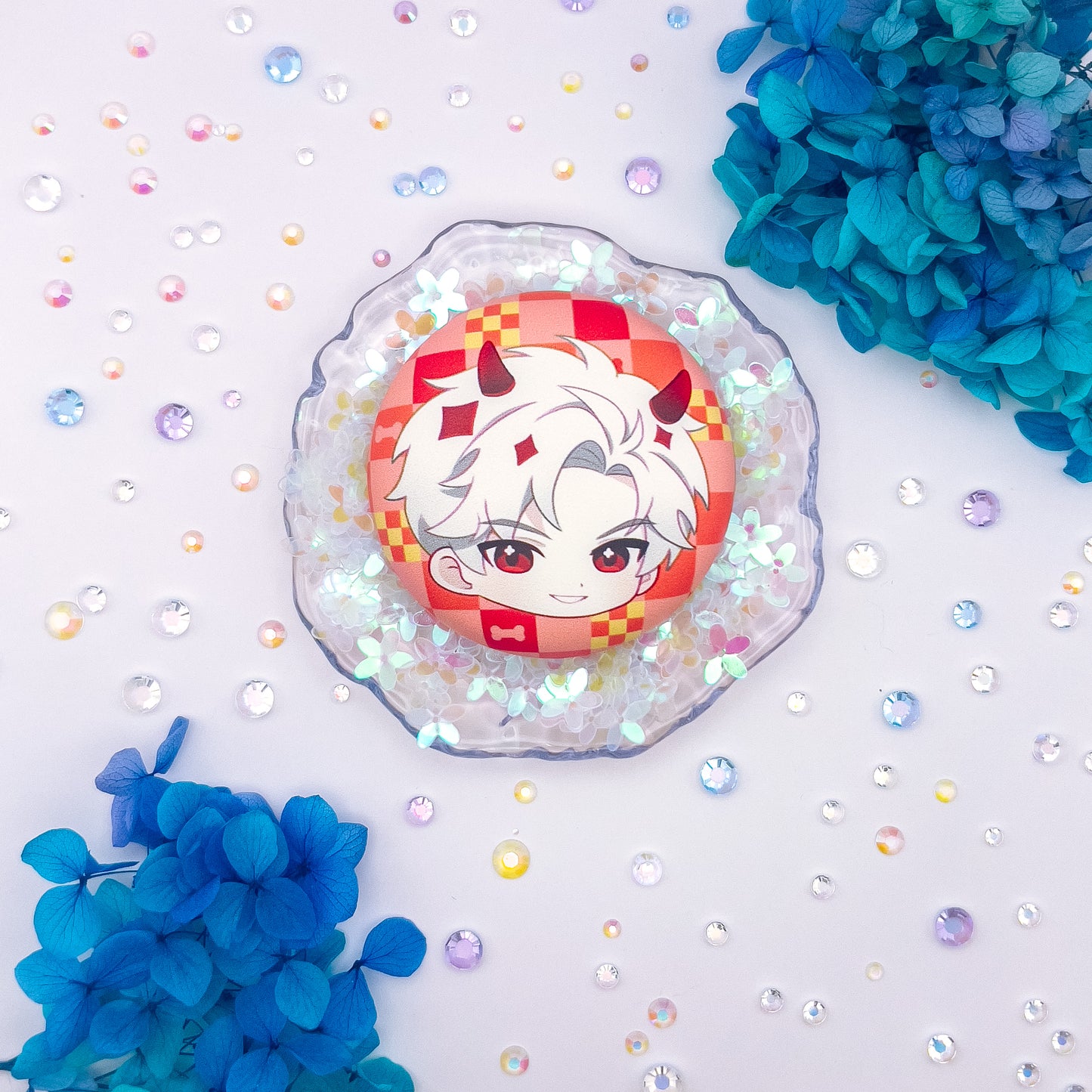 Love and Deepspace Plushie Button Pin