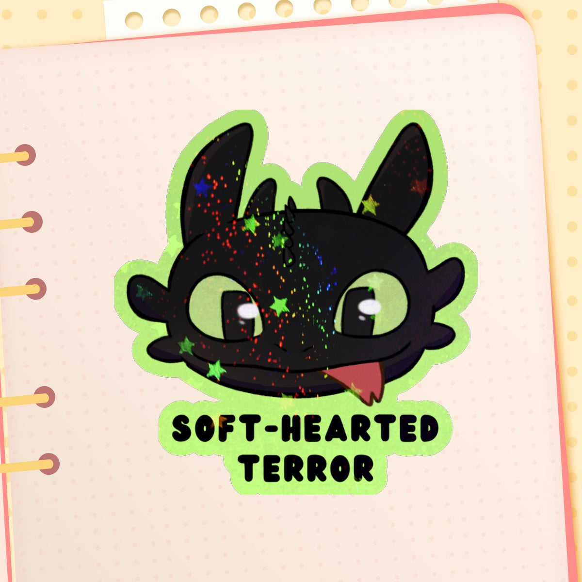 Holographic Stars Stickers with Personality