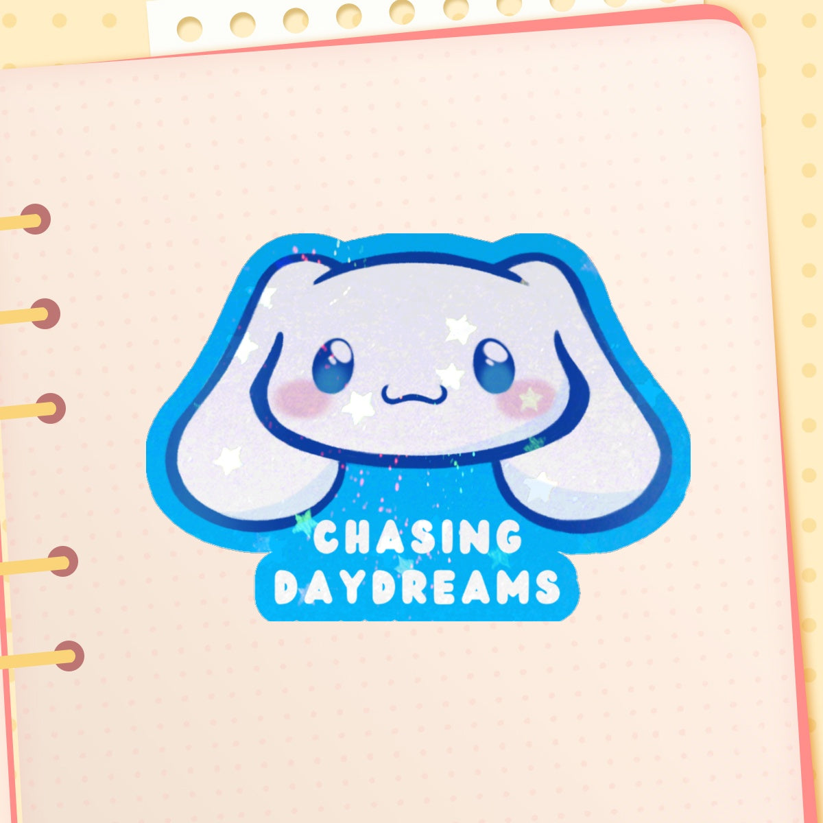 Holographic Stars Stickers with Personality