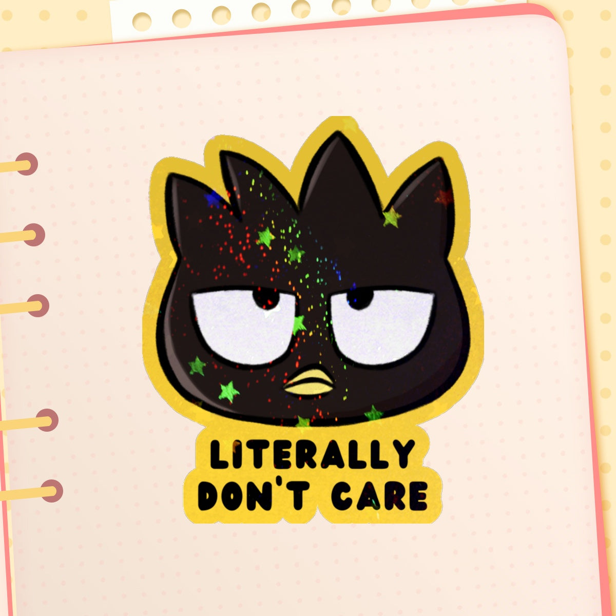 Holographic Stars Stickers with Personality