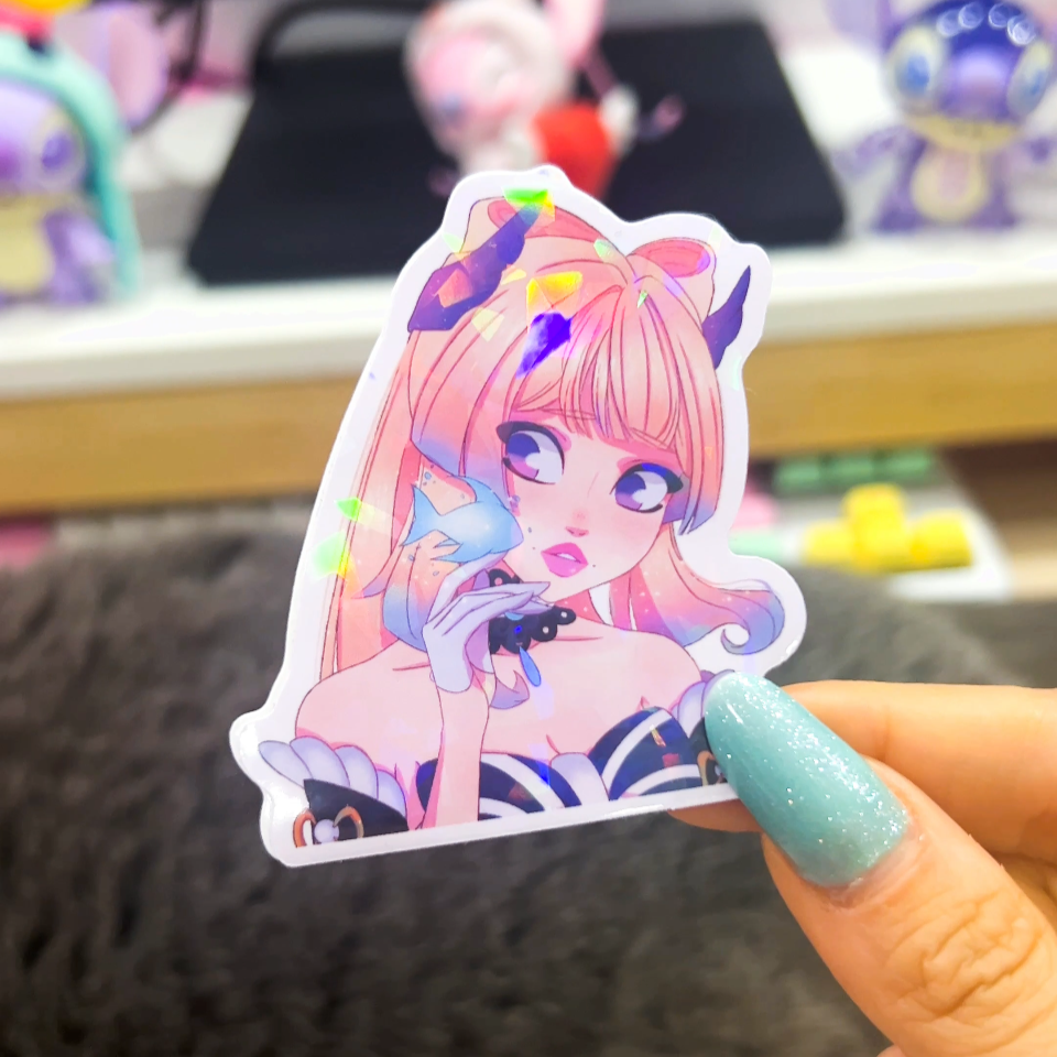 Genshin/Honkai Mixed Effects Stickers