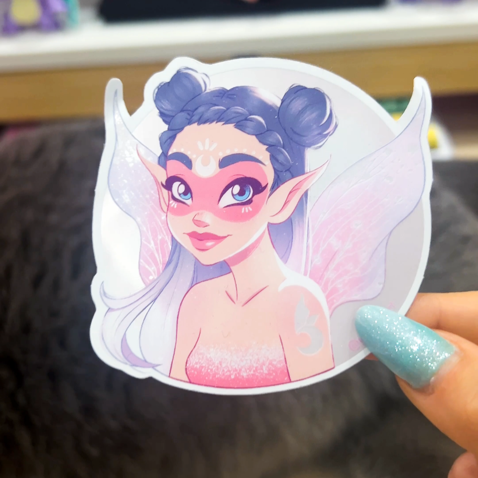 Original Characters Mixed Effects Stickers