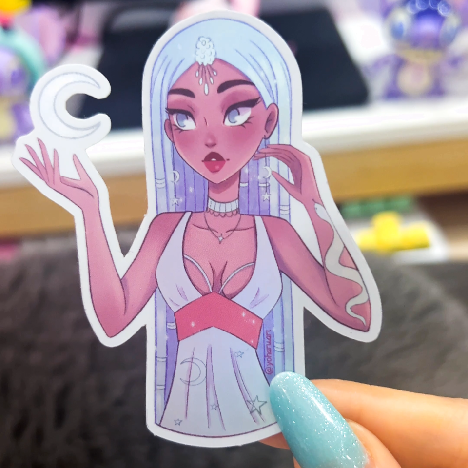 Original Characters Mixed Effects Stickers