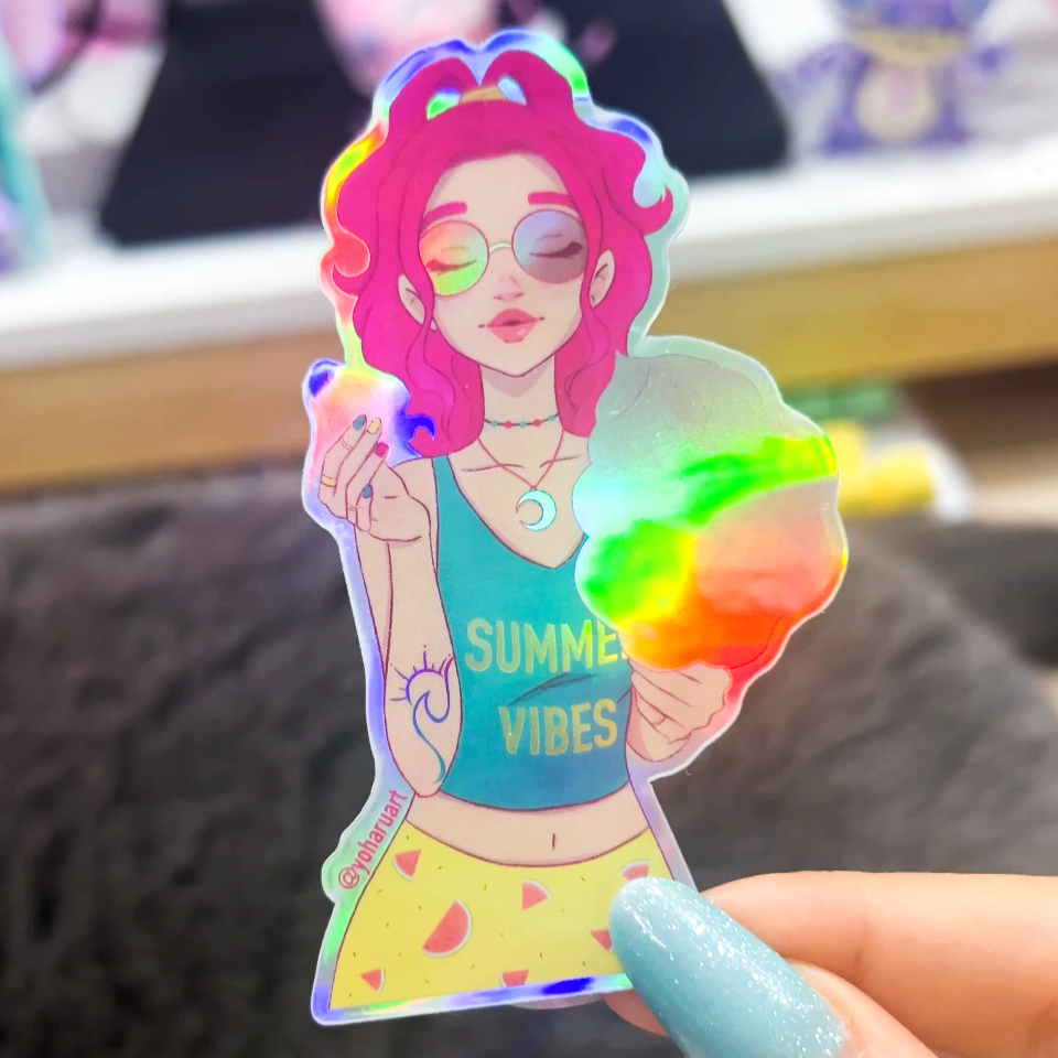 Original Characters Mixed Effects Stickers