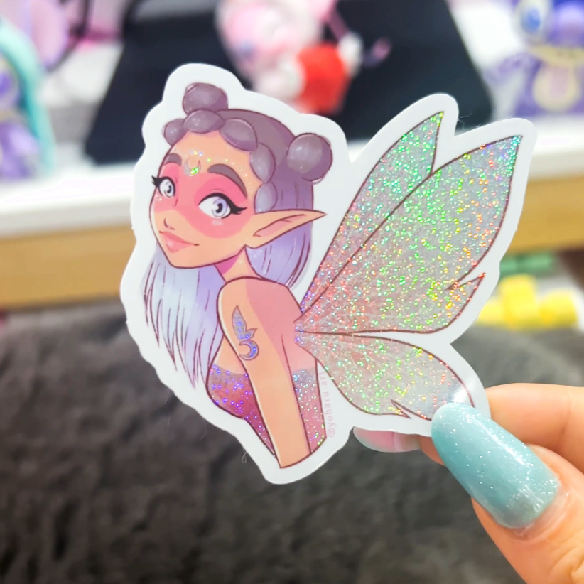 Original Characters Mixed Effects Stickers