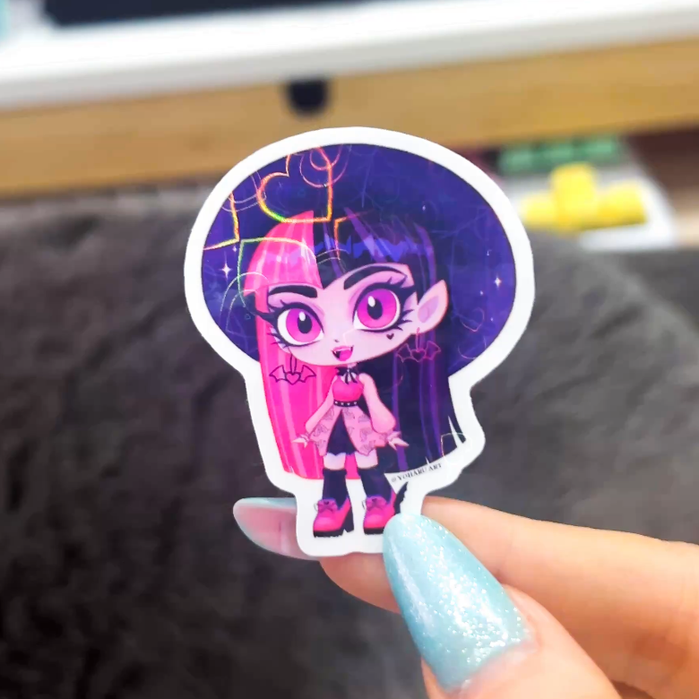 Magical Girls Mixed Effects Stickers