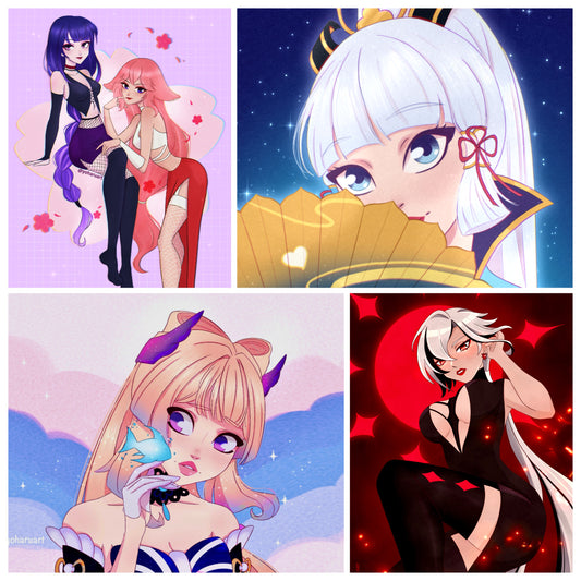 Genshin Impact Prints