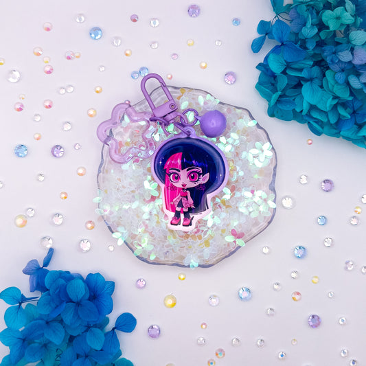 Draculaura Epoxy Acrylic Charm