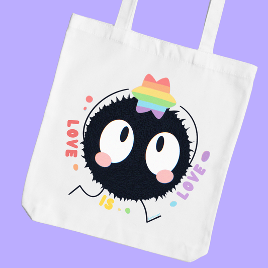 Love is Love Susuwatari Totebag