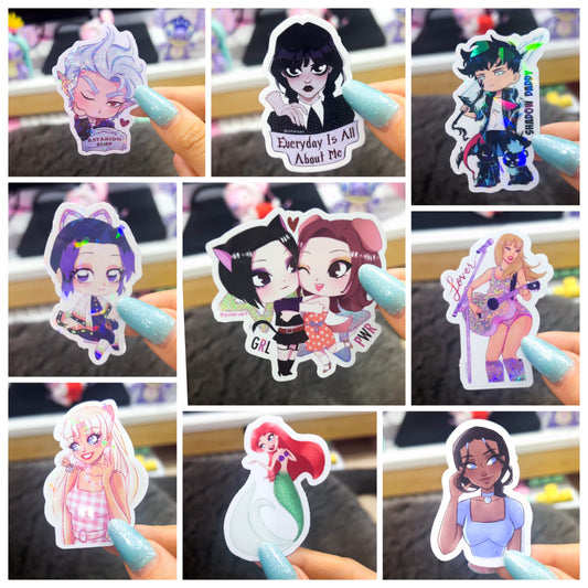 Mixed Fandoms Stickers