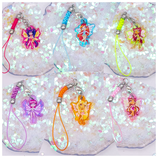 Enchantix Winx Strap Acrylic Charms