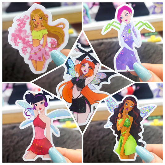 Winx Club Mixed Effects Stickers